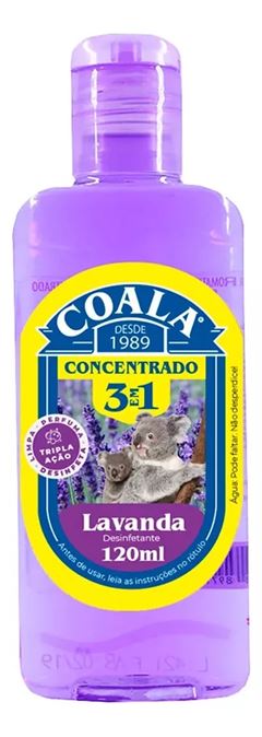 DESINFETANTE CONCENTRADO LAVANDA 3EM1 COALA 120ML