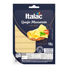 QUEIJO MUSSARELA FATIADO ITALAC 150G