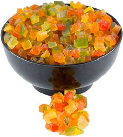 FRUTAS CRISTALIZADAS