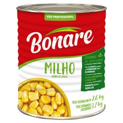 MILHO VERDE BONARE LATA 1,7KG