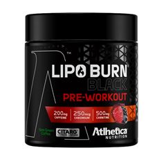 LIPO BURN BLACK PRE WORKOUT FRUTAS VERMELHAS 200G