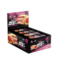 BEST WHEY BAR 15G PRO CHEESCAKE DE MORANGO 12X62G