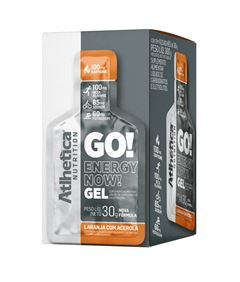 GO ENERGY NOW GEL LARANJA E ACEROLA 10X30G