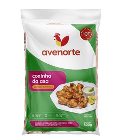 COXINHA DA ASA DE FRANGO IQF AVENORTE 800G