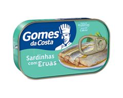 SARDINHAS COM ERVAS GOMES DA COSTA 125G