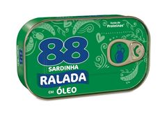 SARDINHA RALADA EM OLEO 88 110G