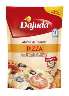 MOLHO DE TOMATE PIZZA DAJUDA SUP 2KG