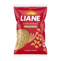 MACARRAO CONCHINHA SEMOLA LIANE 500G