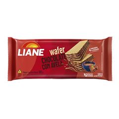 BISCOITO WAFER CHOCO C/ AVELA LIANE 90G