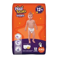 FRALDA SHORT PIQUITUCH JUMBI XXG 12UN(8)