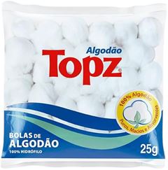 ALGODAO BOLAS 25G FARDO TOPZ (72)