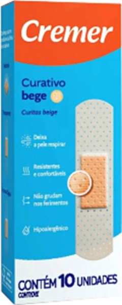 CURATIVO CREMERCA BEGE 10UN CREMER (110)