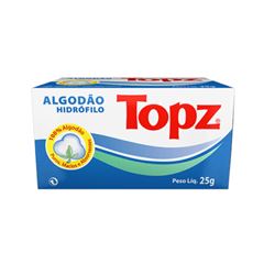 ALGODAO HIDROFILO ROLO 25G TOPZ (40)