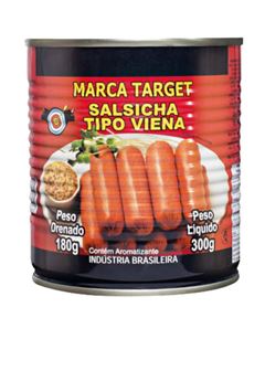 SALSICHA TIPO VIENA TARGET 180G (24)