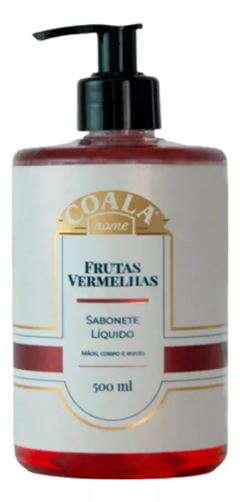 SABONETE LIQUIDO FRUTAS VERMELHAS COALA 500ML