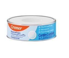 ESPARADRAPO TRANSP 1,2CMX4,5M CREMER(72)
