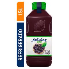 SUCO DE UVA E MACA NATURAL ONE REFRIGERADO 1,5L