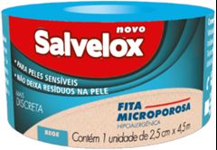 FITA MICROP BEGE 2,5CMX4,5M SALVELOX(48)