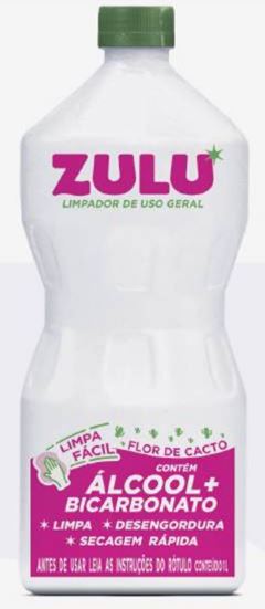 ALCOOL BICARBONATO FLOR DE CACTO ZULU 1L