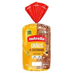 PAO NUTRELLA GRAOS E CASTANHA 450G