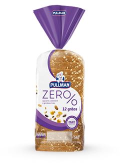 PAO PULLMAN 12 GRAOS ZERO ACUCAR 350G