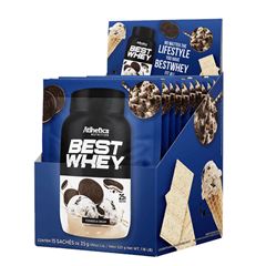 BEST WHEY SACHE COOKIE&CREAM 15X35G