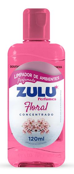 LIMPADOR CONCENTRADO PERFUMADO FLORAL ZULU 120ML