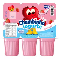 CHAMBINHO POLPA MORANGO 510G