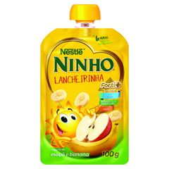NINHO LANCHEIRINHA MACÃ E BANANA 100G