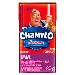 CHAMYTO LEITE FERMENTADO UVA 480G