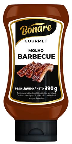 MOLHO BARBECUE BONARE GOURMET TOP DOWN 390G