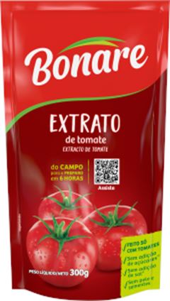 EXTRATO DE TOMATE BONARE SACHE 300G