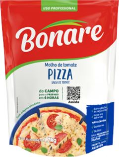 MOLHO DE TOMATE BONARE SACHE PIZZA 1,7KG
