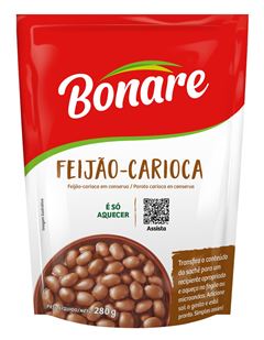 FEIJAO PRONTO BONARE SACHE CARIOCA 280G