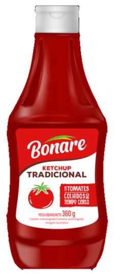 KETCHUP BONARE FRASCO TRADICIONAL 360G