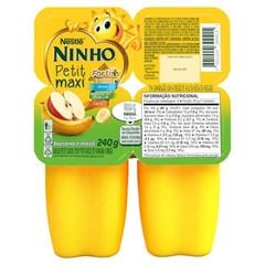 NINHO PETIT SUISSE MACA E BANANA 240G