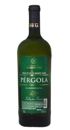 VINHO BRANCO SUAVE PERGOLA 1LT