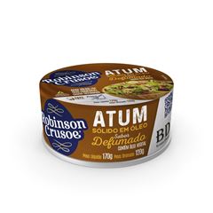 ATUM SOLIDO OLEO DEFUMADO ROBINSON CRUSOE 170G