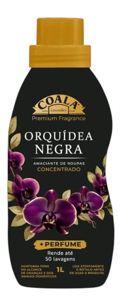 AMACIANTE DE ROUPAS CONCENTRADO ORQUÍDEA NEGRA COALA LAUNDRY 1LTX12