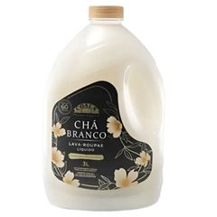 LAVA ROUPAS LIQUIDO CHÁ BRANCO COALA LAUNDRY 3LT X4