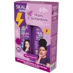 KIT SHAMPOO E CONDICIONADOR MAIS CACHINHOS SKALA