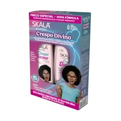 KIT SHAMPOO E CONDICIONADOR CRESPO DIVINO SKALA