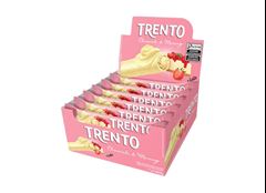 TRENTO WAFER CHEESECAKE DE MORANGO 16X29G