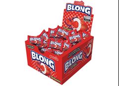 CHICLE MORANGO BLONG 40X5G