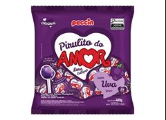 PIRULITO UVA DO AMOR PECCIN 480G