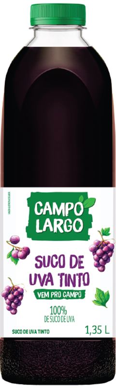SUCO DE UVA CAMPO LARGO 1,35L