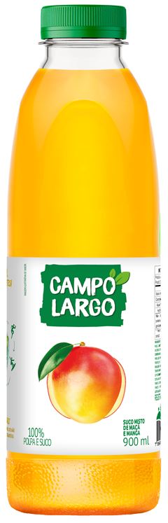SUCO DE MANGA E MACA CAMPO LARGO 900ML