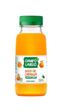 SUCO DE LARANJA CAMPO LARGO 250ML