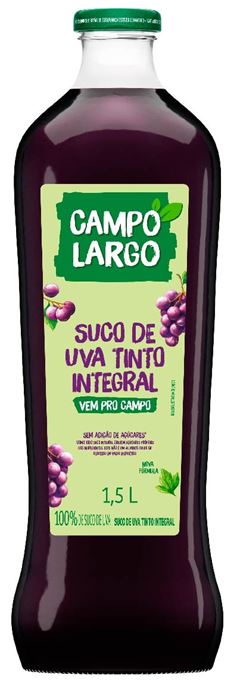 SUCO DE UVA CAMPO LARGO 1,5L
