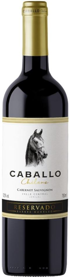 VINHO CABERNET SAUVIGNON CABALLO CHILENO 750ML